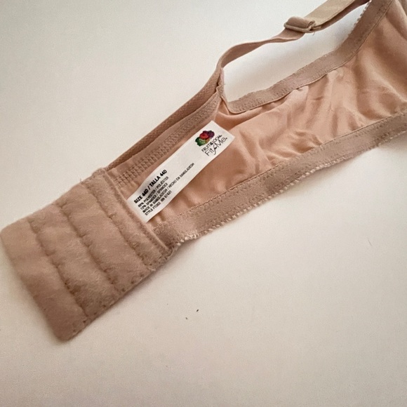 Fruit Of The Loom Ladies Style FT083 Beige Polyester Underwire Bra SZ 44D - Picture 7 of 10